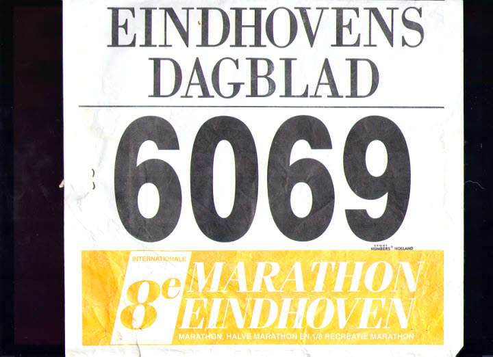 eindhoven marathon rugnummer
